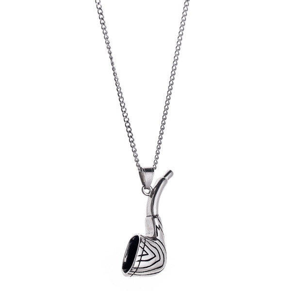 Καθημερινή ανδρική αλυσίδα με μεταλλικό μενταγιόν