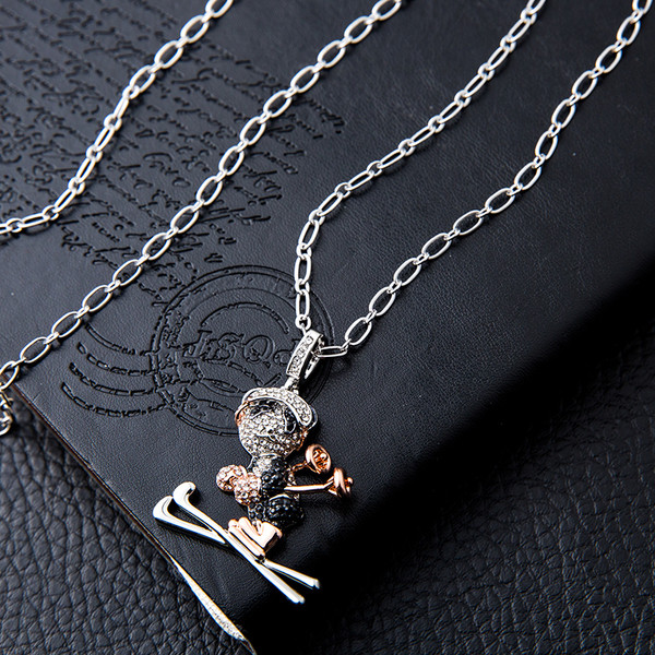 Hétköznapi női fém nyaklánc