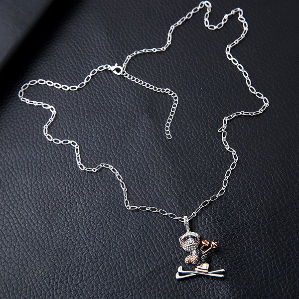 Hétköznapi női fém nyaklánc