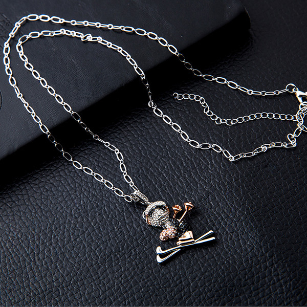 Hétköznapi női fém nyaklánc