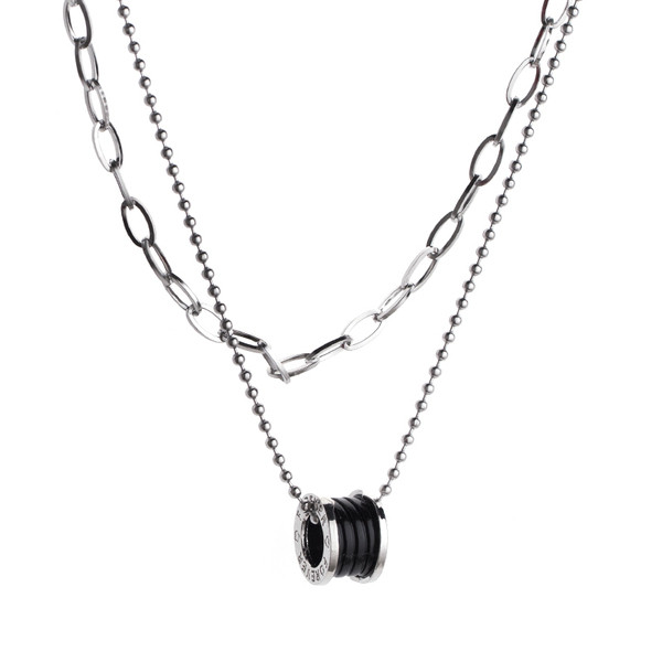 Γυναικείο μοντέρνο κολιέ από μέταλλο