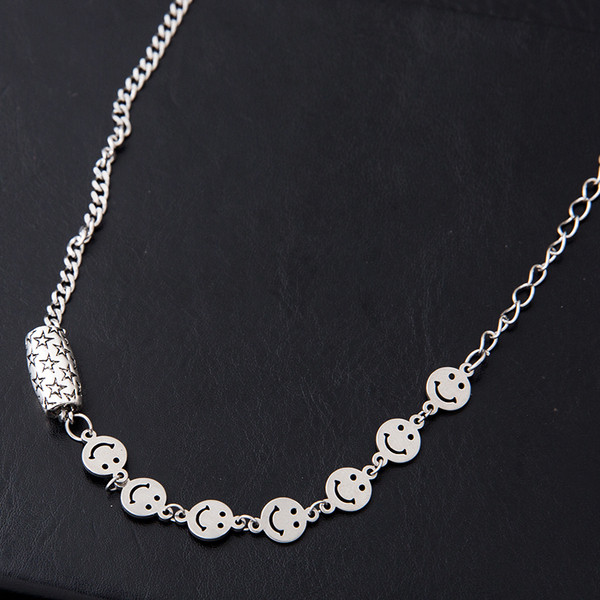 Γυναικείο μοντέρνο μεταλλικό κολιέ