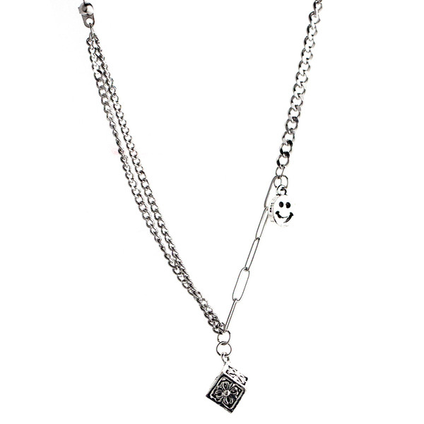 Napi női fém nyaklánc medállal