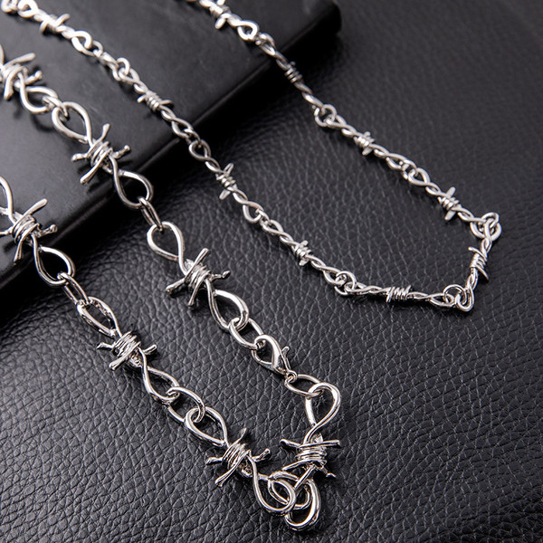 Aktualan muški metalni kratki lanac