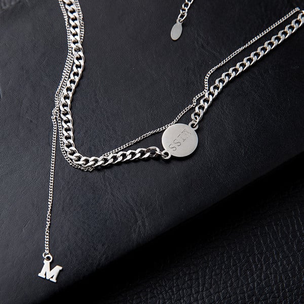 Καθημερινό γυναικείο μεταλλικό κολιέ