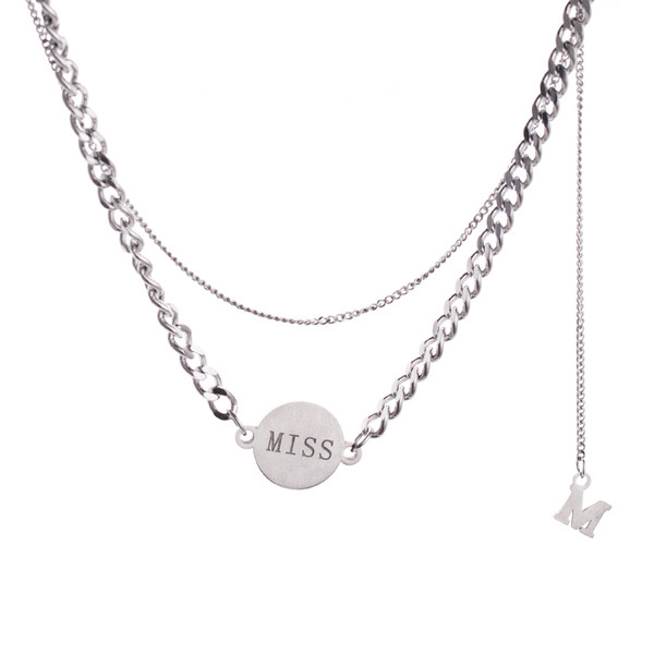 Καθημερινό γυναικείο μεταλλικό κολιέ