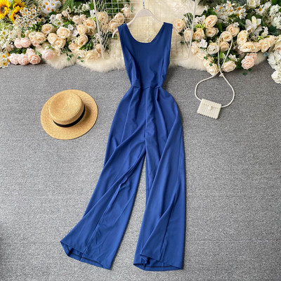 Μεγάλα μεγέθη γυναικείες ολοσωμες  φόρμες με φαρδιά λουράκια