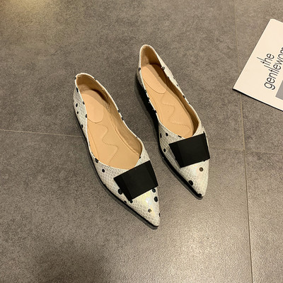 Casual γυναικεία παπούτσια πουά - μυτερό μοντέλο