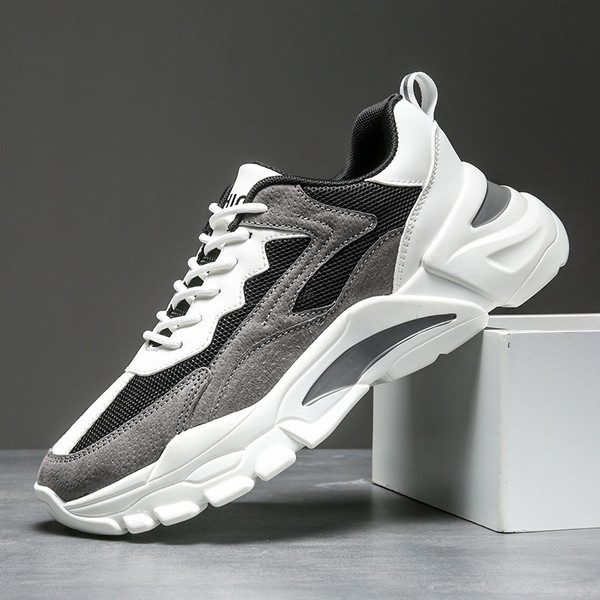 NOVI model muških casual tenisica sa grubim đonom i vezicama