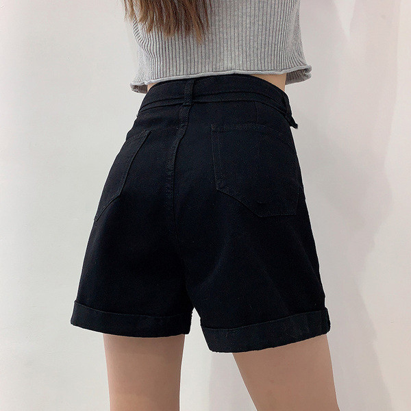 Modern farmer rövidnadrág övvel és gombokkal