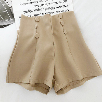 Női rövidnadrág magas derékkal