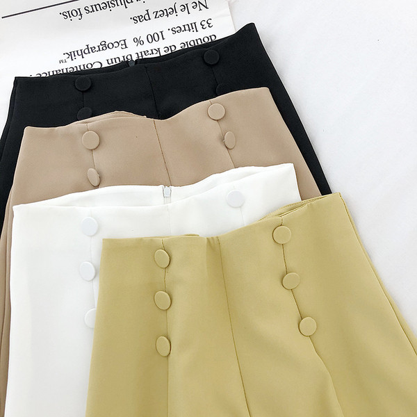 Női rövidnadrág magas derékkal