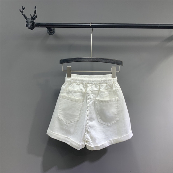 Női sportnadrág magas derékkal - széles modell