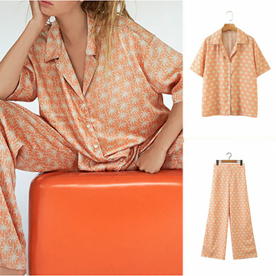 Kétrészes női nyári pizsama