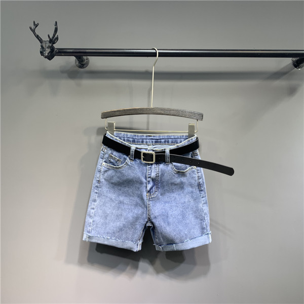 Női farmer farmer övvel