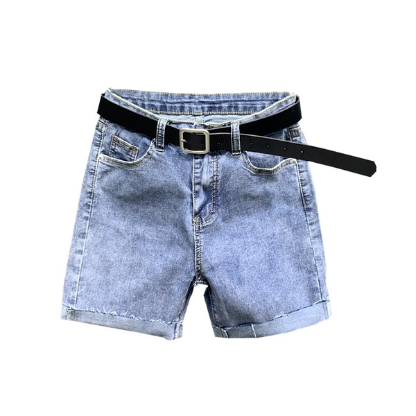 Női farmer farmer övvel