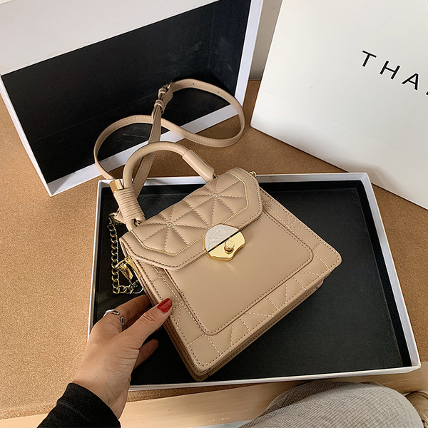 Kaasaegne naistekott pika ja lühikese sangaga - ökonahast