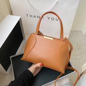 Női mindennapi táska eko bőrből, két fogantyúval