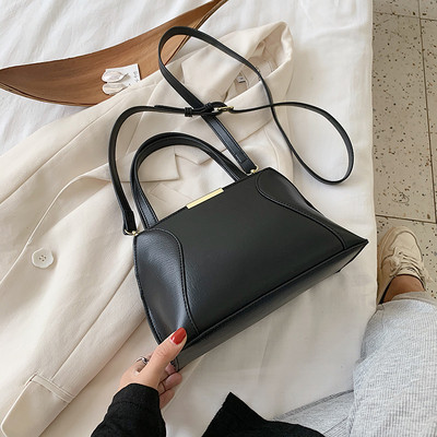 Női mindennapi táska eko bőrből, két fogantyúval