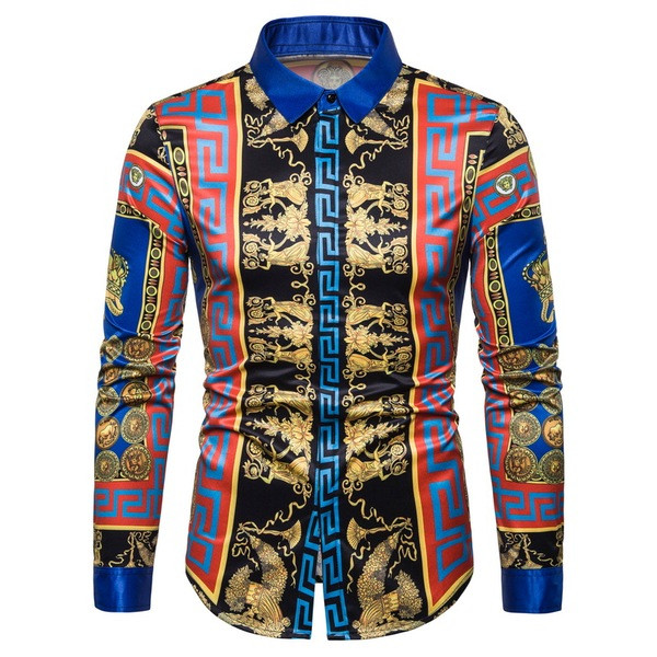 ÚJ modell férfi hivatalos ing klasszikus gallérral és hosszú ujjal