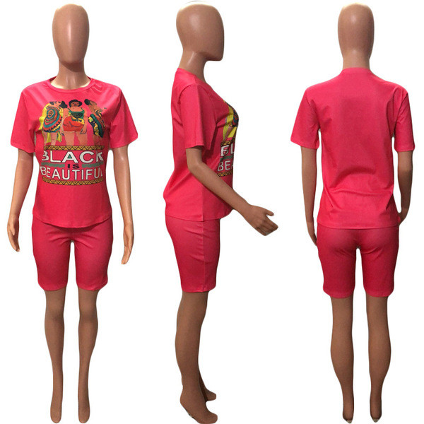 Kétrészes leggingsből és pólóból álló női alkalmi szett