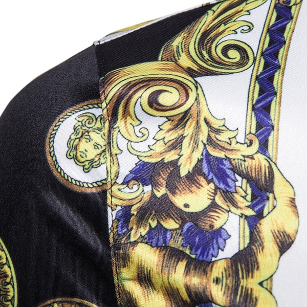 NAUJO modelio vyriški marškiniai su klasikine apykakle ir ilgomis rankovėmis juodos spalvos