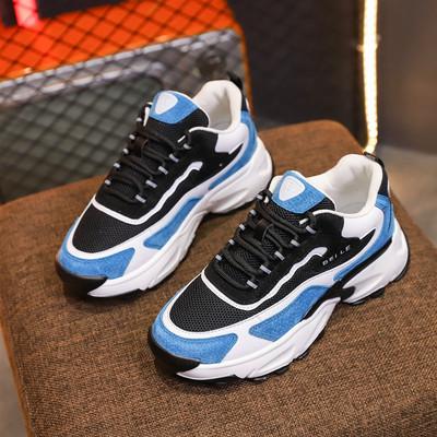 Alkalmi női tornacipő új modellje fűzővel és durva talppal