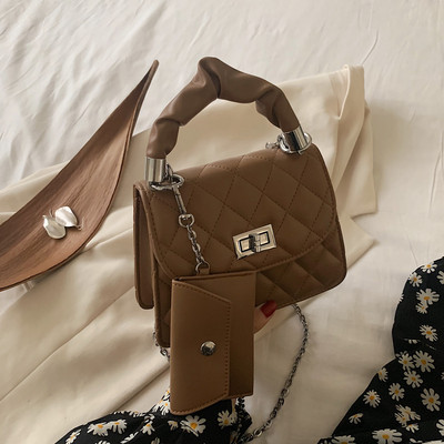 Modern női táska hosszú és rövid fogantyúval