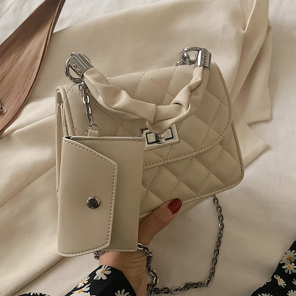 Modern női táska hosszú és rövid fogantyúval