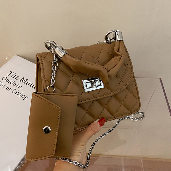 Modern női táska hosszú és rövid fogantyúval