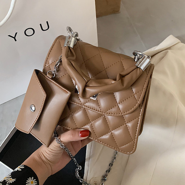 Modern női táska hosszú és rövid fogantyúval