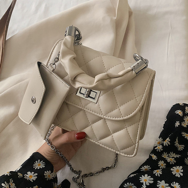 Modern női táska hosszú és rövid fogantyúval