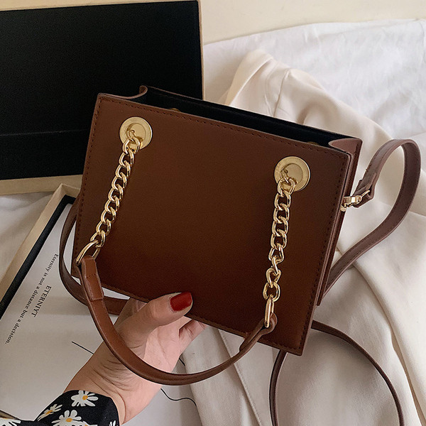 Modern női táska hosszú és rövid fogantyúval