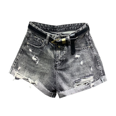 Modern női nadrág szakadt elemekkel - retro stílusú