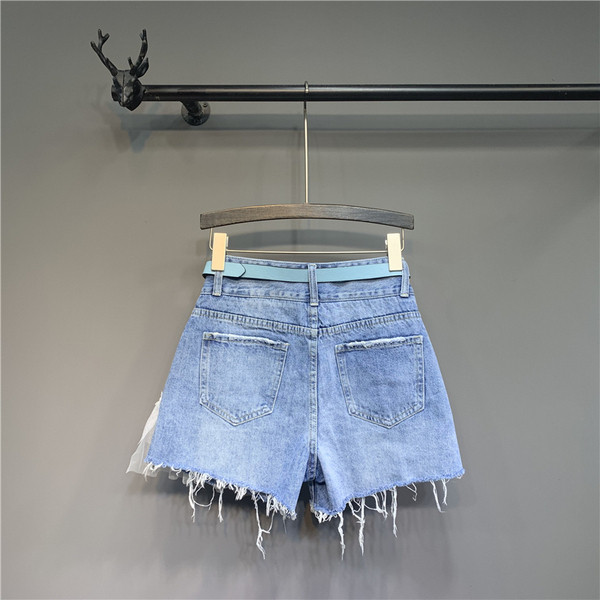 Új modell női farmer tüll és öv