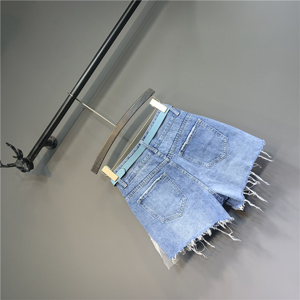 Új modell női farmer tüll és öv