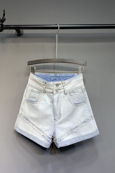 Modern női farmer - magas derekú kék színben