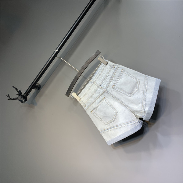 Modern női farmer - magas derekú kék színben