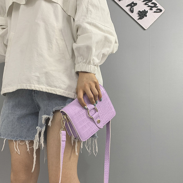 Új modell női táska eco bőrből és hosszú füllel