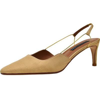 Új modell nyári szandál hegyes modell eco velúrból