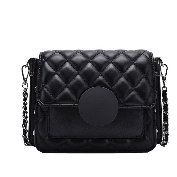 Női táska hosszú fém fogantyúval, öko bőrből