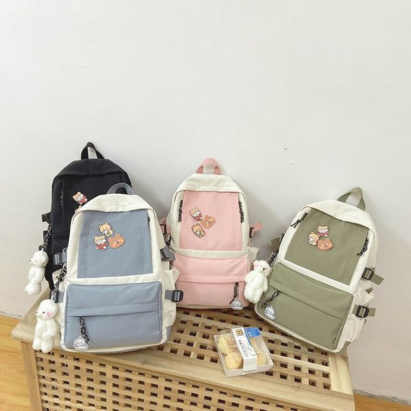 Új modell gyerek hátizsák első zsebbel lányoknak és fiúknak