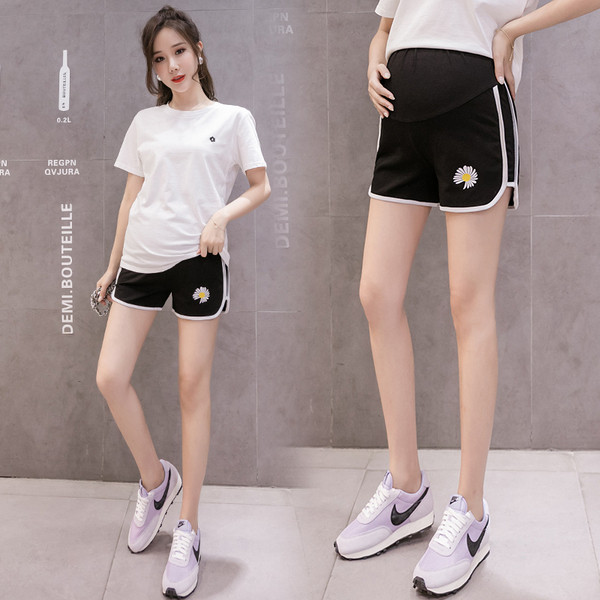 Alkalmi női rövidnadrág terhes nők számára