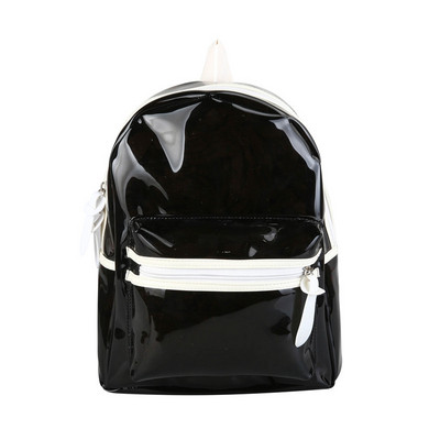 Új modell női hátizsák zsebben és vékony pántokkal