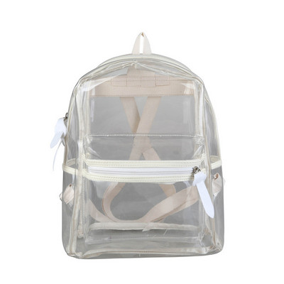 Új modell női hátizsák zsebben és vékony pántokkal