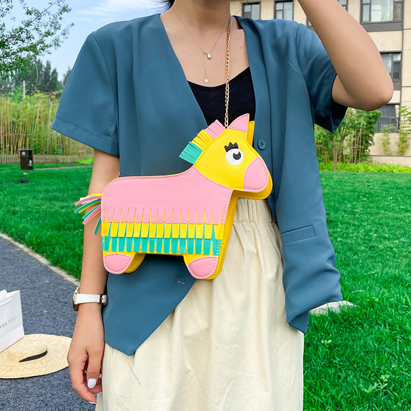 Új modell korai női táska póni formájában