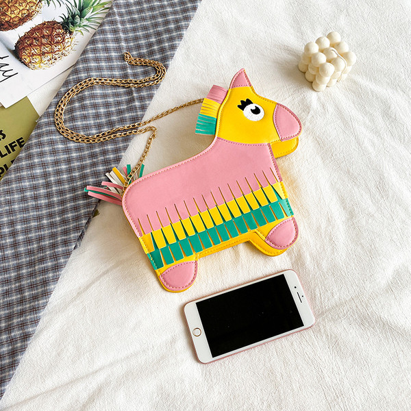 Új modell korai női táska póni formájában