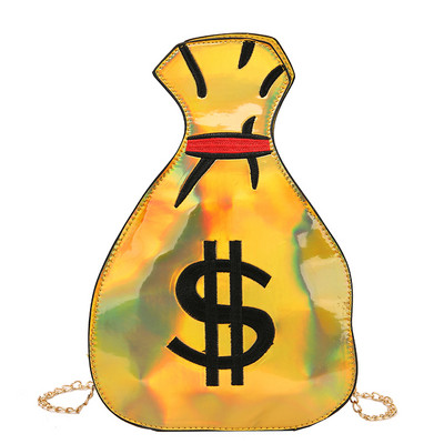 Új modell női táska - fém lánccal