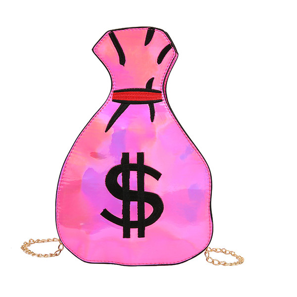 Új modell női táska - fém lánccal