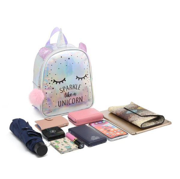 Új modell gyerek hátizsák rátéttel és bolyhokkal